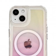 Чехол Gradient Case with Magsafe для iPhone 14 Pink / Yellow Чехол Gradient Case with Magsafe для iPhone 14 Pink / Yellow
