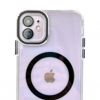 Чохол Metallic Crystal Case with MagSafe для iPhone 11 Black