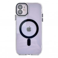Чохол Metallic Crystal Case with MagSafe для iPhone 11 Black