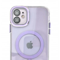 Чохол Metallic Crystal Case with MagSafe для iPhone 11 Purple