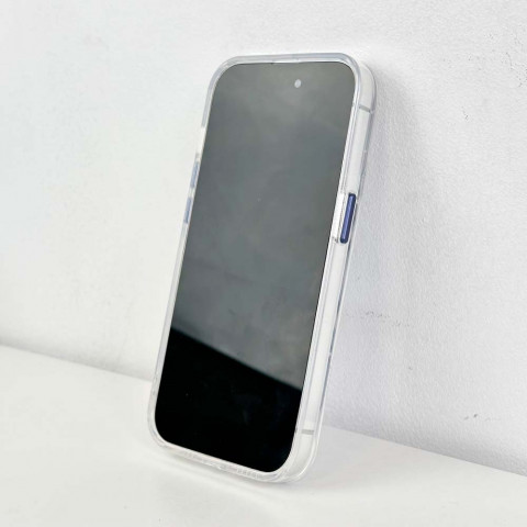 Чохол Metallic Crystal Case with MagSafe на iPhone 13 Pro Blue