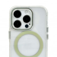 Чехол Metallic Crystal Case with MagSafe для iPhone 14 Pro Green Чехол Metallic Crystal Case with MagSafe для iPhone 14 Pro Green