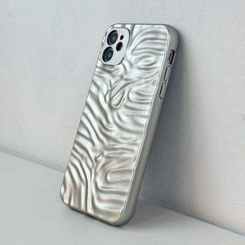 Чохол Metal case Matte для iPhone 11 Silver