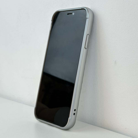 Чохол Metal case Matte для iPhone 11 Silver