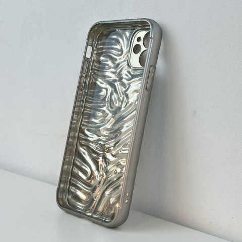 Чохол Metal case Matte для iPhone 11 Silver