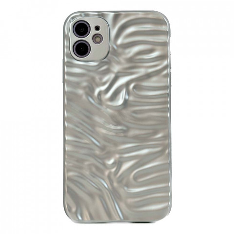 Чохол Metal case Matte для iPhone 11 Silver