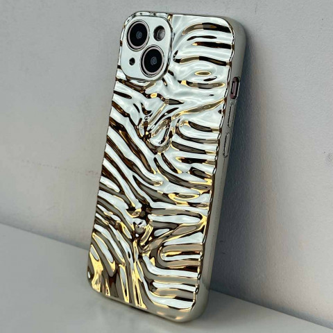 Чохол Metal case Glossy для iPhone 14 Silver Чохол Metal case Glossy для iPhone 14 Silver