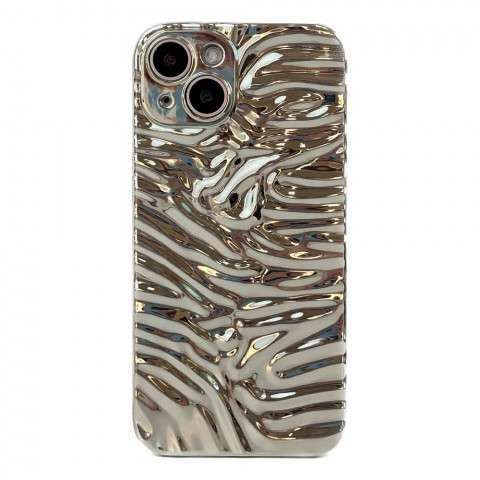 Чохол Metal case Glossy для iPhone 14 Silver Чохол Metal case Glossy для iPhone 14 Silver