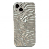 Чехол Metal case Matte для iPhone 14 Silver
