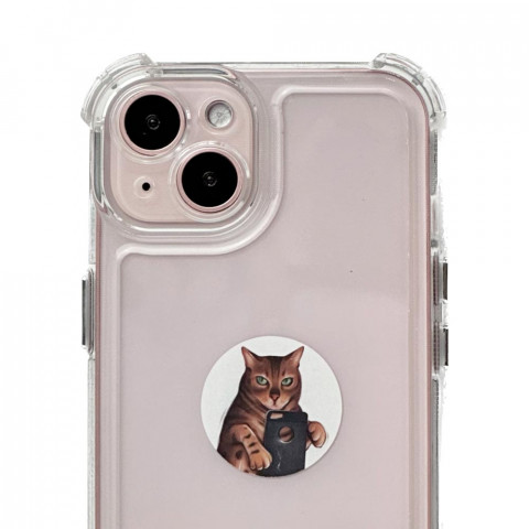 Чехол New Armored для iPhone 14 Transparent