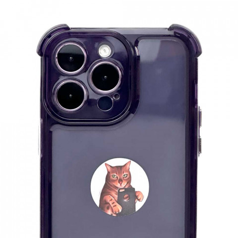 Чехол New Armored для iPhone 12 Pro Max Purple