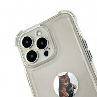 Чехол New Armored для iPhone 12 Pro Max Transparent