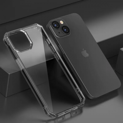Чехол Octagon Crystal Case на iPhone 14 Grey