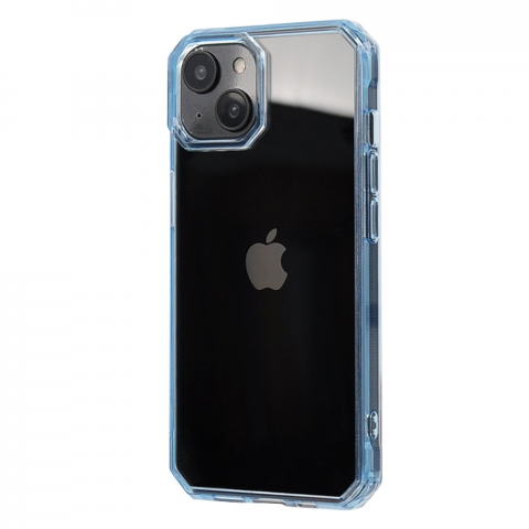 Чехол Octagon Crystal Case для iPhone 14 Sierra blue