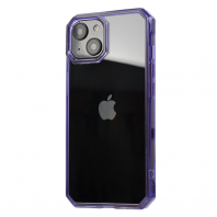 Чехол Octagon Crystal Case для iPhone 14 Deep purple