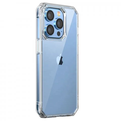 Чехол Octagon Crystal Case на iPhone 14 Transparent