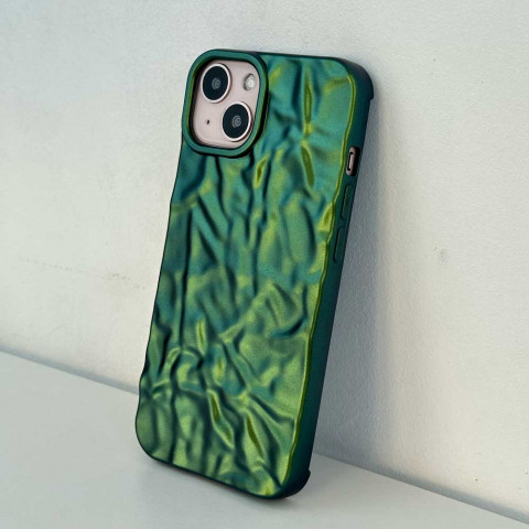 Чохол Paper Duochrome для iPhone 13 Green