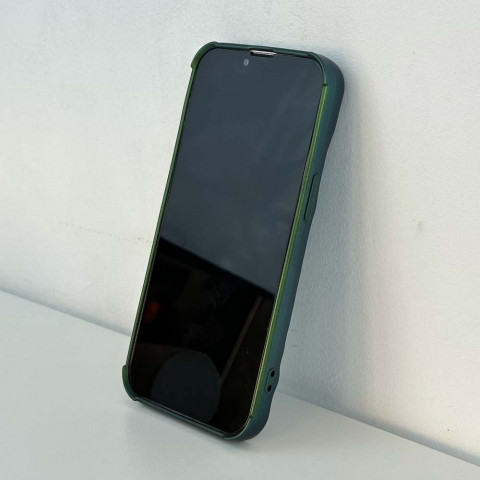 Чехол Paper Duochrome для iPhone 15 Plus Green