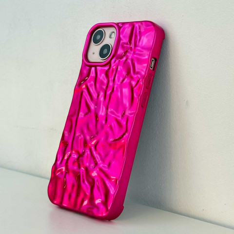 Чехол Paper Duochrome для iPhone 14 Pink