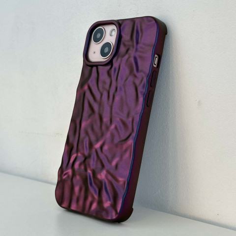Чехол Paper Duochrome на iPhone 14 Purple