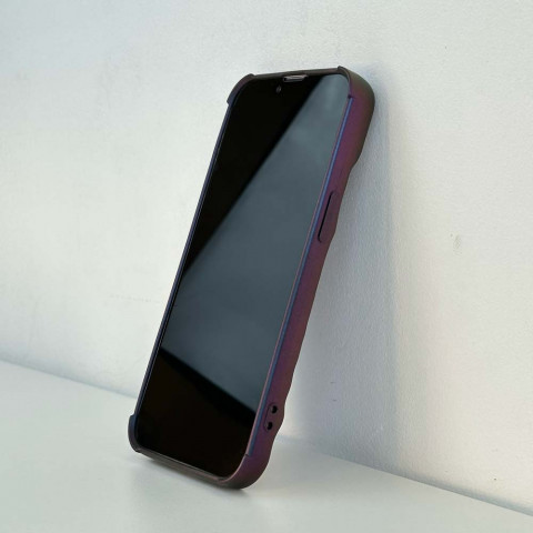 Чехол Paper Duochrome на iPhone 15 Plus Purple