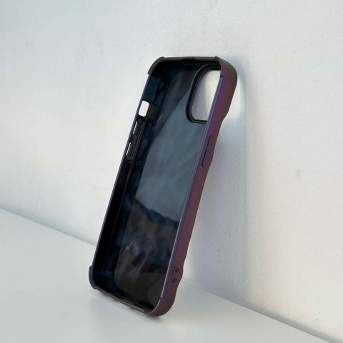 Чехол Paper Duochrome на iPhone 14 Purple