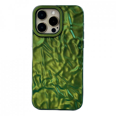 Чехол Paper Duochrome для iPhone 15 Pro Green