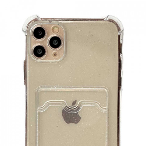 Чохол Glitter Pocket case для iPhone 11