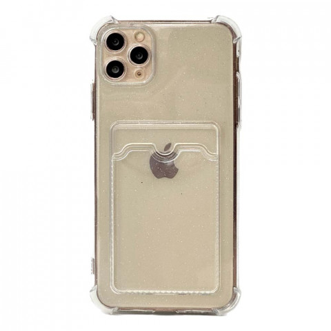 Чохол Glitter Pocket case для iPhone 11