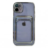 Чехол Shining Pocket case на iPhone 12 Silver