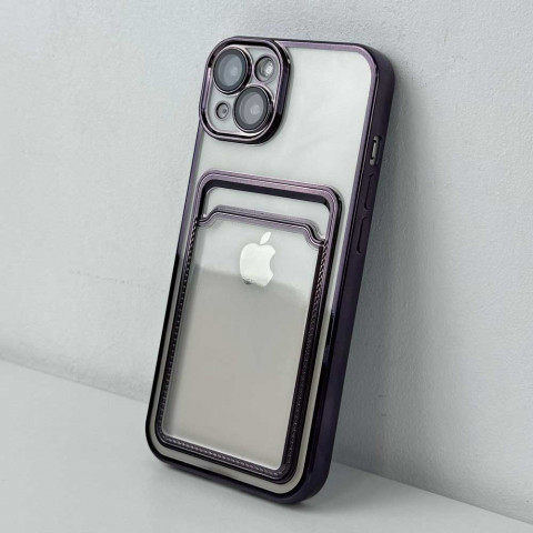 Чохол Shining Pocket case для iPhone 14 Deep purple