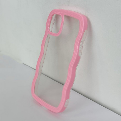 Чохол Wavy case на iPhone 11 Pink