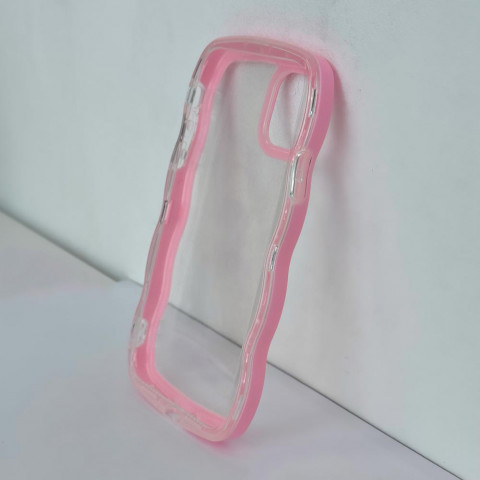 Чохол Wavy case на iPhone 11 Pink