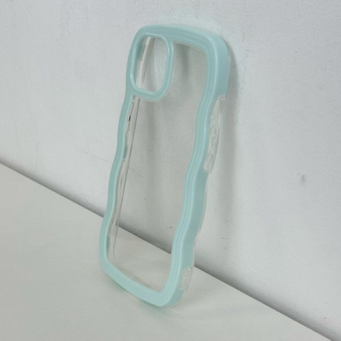 Чехол Wavy case для iPhone 14 Mint