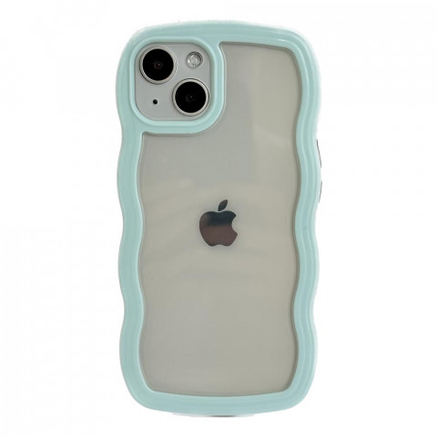 Чехол Wavy case для iPhone 14 Mint