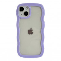 Чехол Wavy case для iPhone 14 Purple