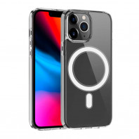 Чехол Silicone clear case with MagSafe для iPhone 13 Pro 
