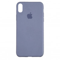 Чехол (copy) Full Silicone Case на Iphone X/Xs Lavender grey