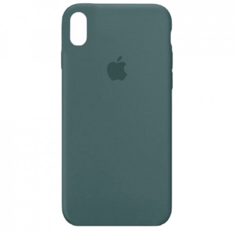 Чехол (copy) Full Silicone Case для Iphone X/Xs Pine green Чехол (copy) Full Silicone Case для Iphone X/Xs Pine green