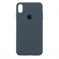 Чехол (copy) Full Silicone Case на Iphone Xs Max Granny grey