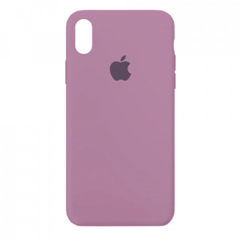 Чехол (copy) Full Silicone Case на Iphone X/Xs Blueberry