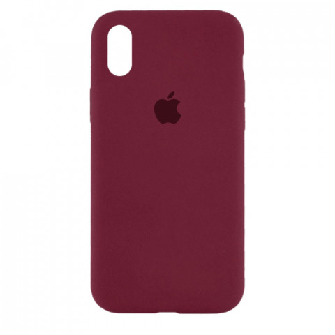 Чехол (copy) Full Silicone Case на Iphone X/Xs Plum Чехол (copy) Full Silicone Case на Iphone X/Xs Plum