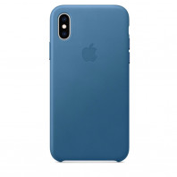 Чохол Leather Case для Iphone Xs Cape cod blue
