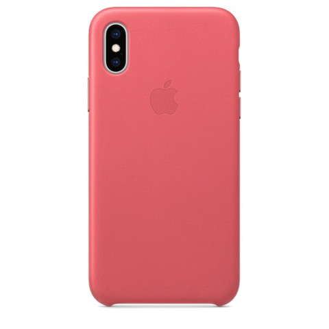 Чехол Leather Case на Iphone Xs Peony pink Чехол Leather Case на Iphone Xs Peony pink