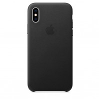 Чохол Leather Case для Iphone X Black
