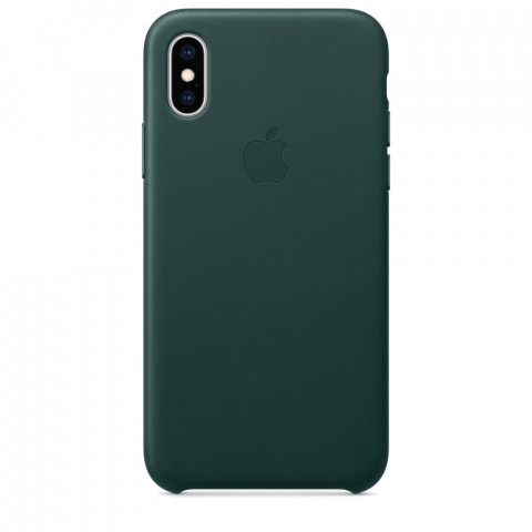 Чохол Leather Case на Iphone Xs Forest green Чохол Leather Case на Iphone Xs Forest green