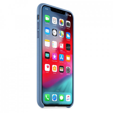 Чохол Leather Case для Iphone Xs Cornflower Чохол Leather Case для Iphone Xs Cornflower