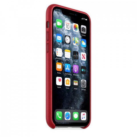 Чехол Leather Case для Iphone X Red Чехол Leather Case для Iphone X Red