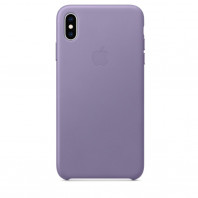 Чохол Leather Case на Iphone Xs Lilac