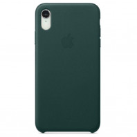 Чохол Leather Case на Iphone XR Forest green